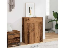 Zapatero de madera antiguo 60x35x84 cm madera contrachapada
