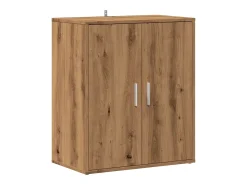 Zapatero de madera de ingeniería de roble hecho a mano