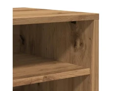 Zapatero de madera de ingeniería de roble hecho a mano
