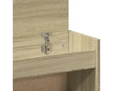 Zapatero de madera de ingeniería de roble Sonoma