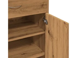 Zapatero de madera de ingeniería de roble hecho a mano