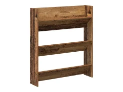 Zapatero de pared, madera vieja, 80x18x90 cm