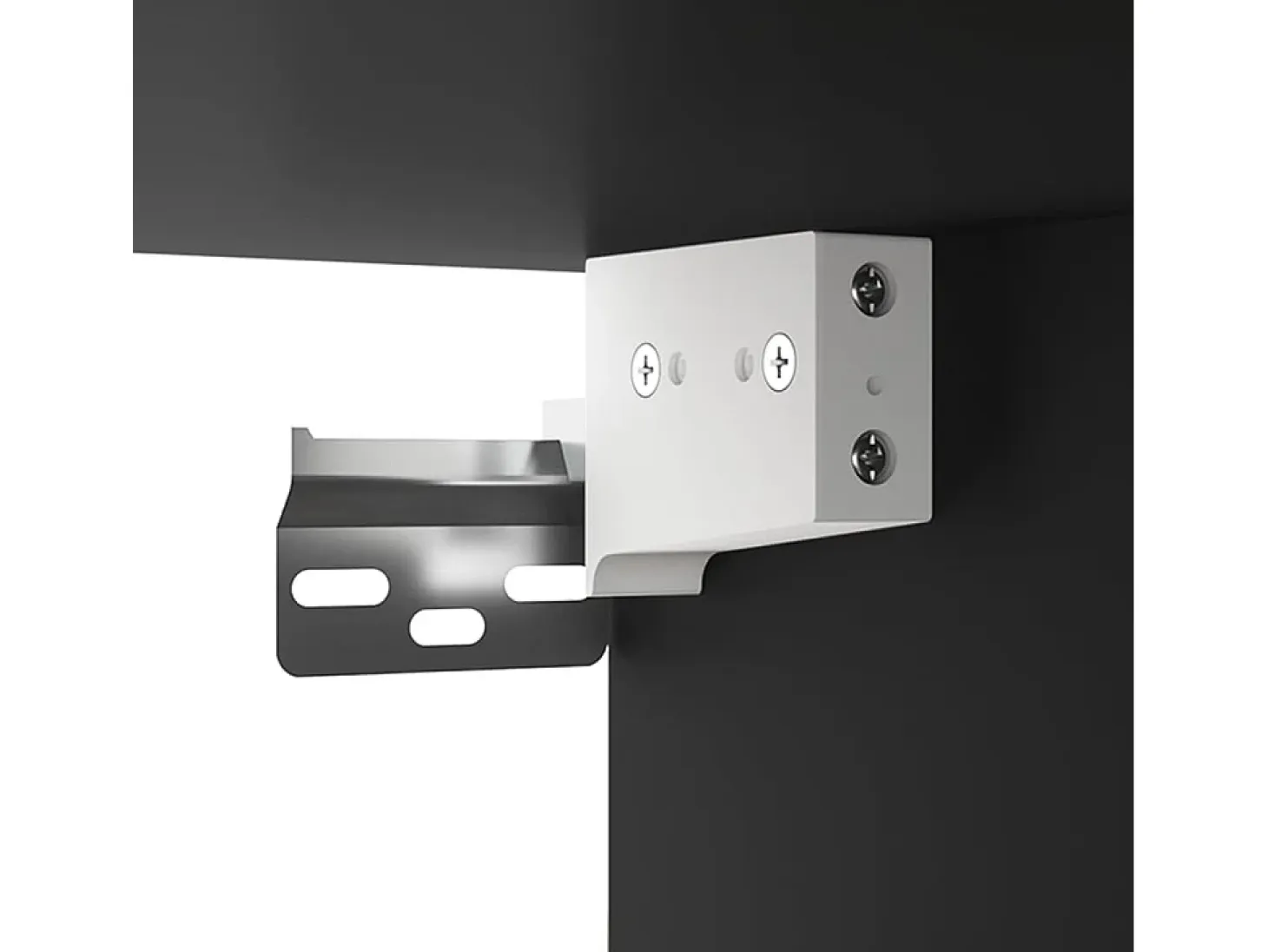 Zapatero de pared Negro 70x35x38 cm Madera de ingeniería