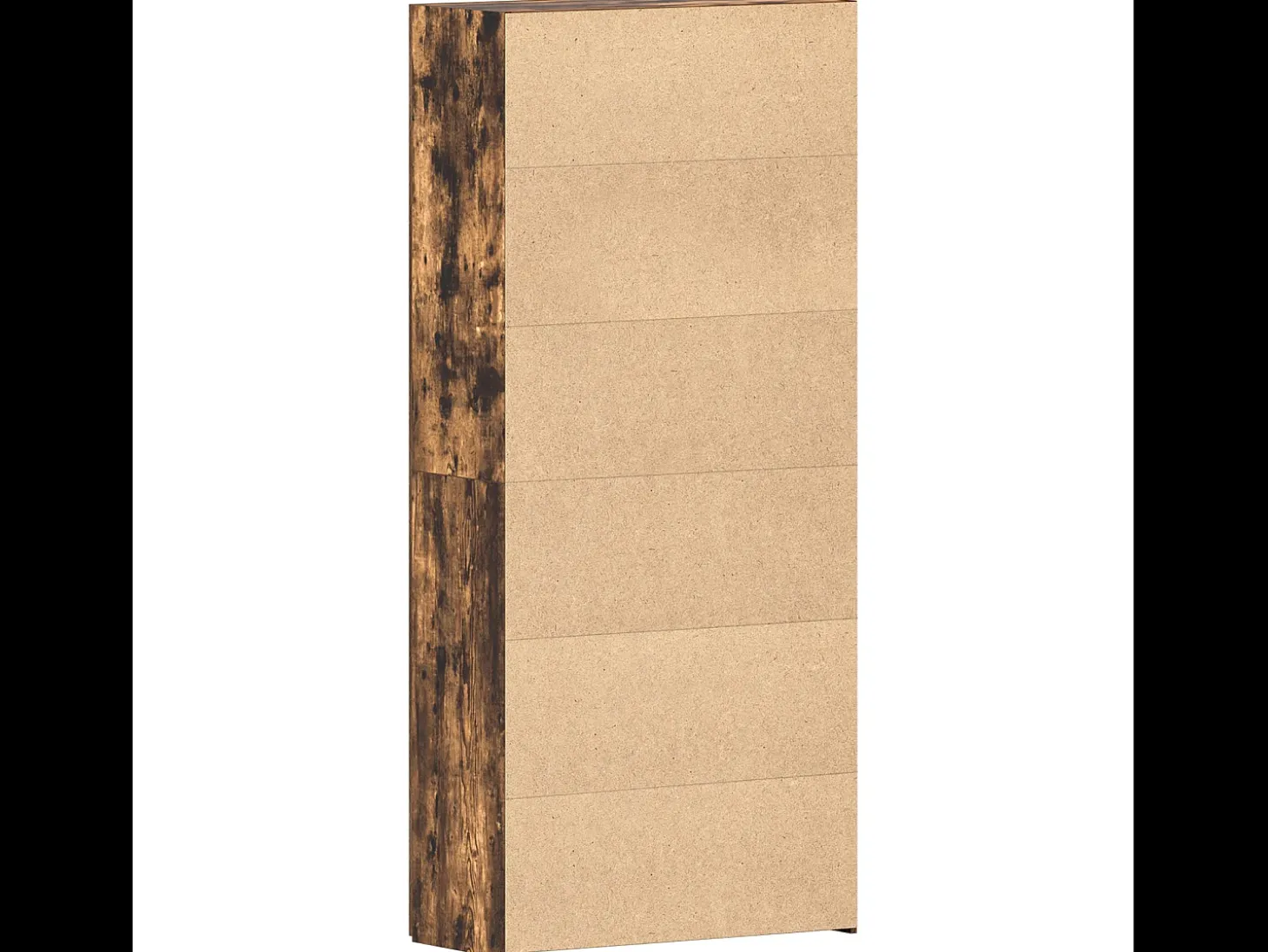 Zapatero de roble ahumado 80x35,5x180 cm Madera de ingeniería