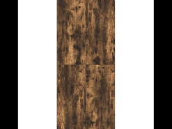Zapatero de roble ahumado 80x35,5x180 cm Madera de ingeniería