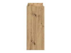 Zapatero de roble hecho a mano con madera de ingeniería