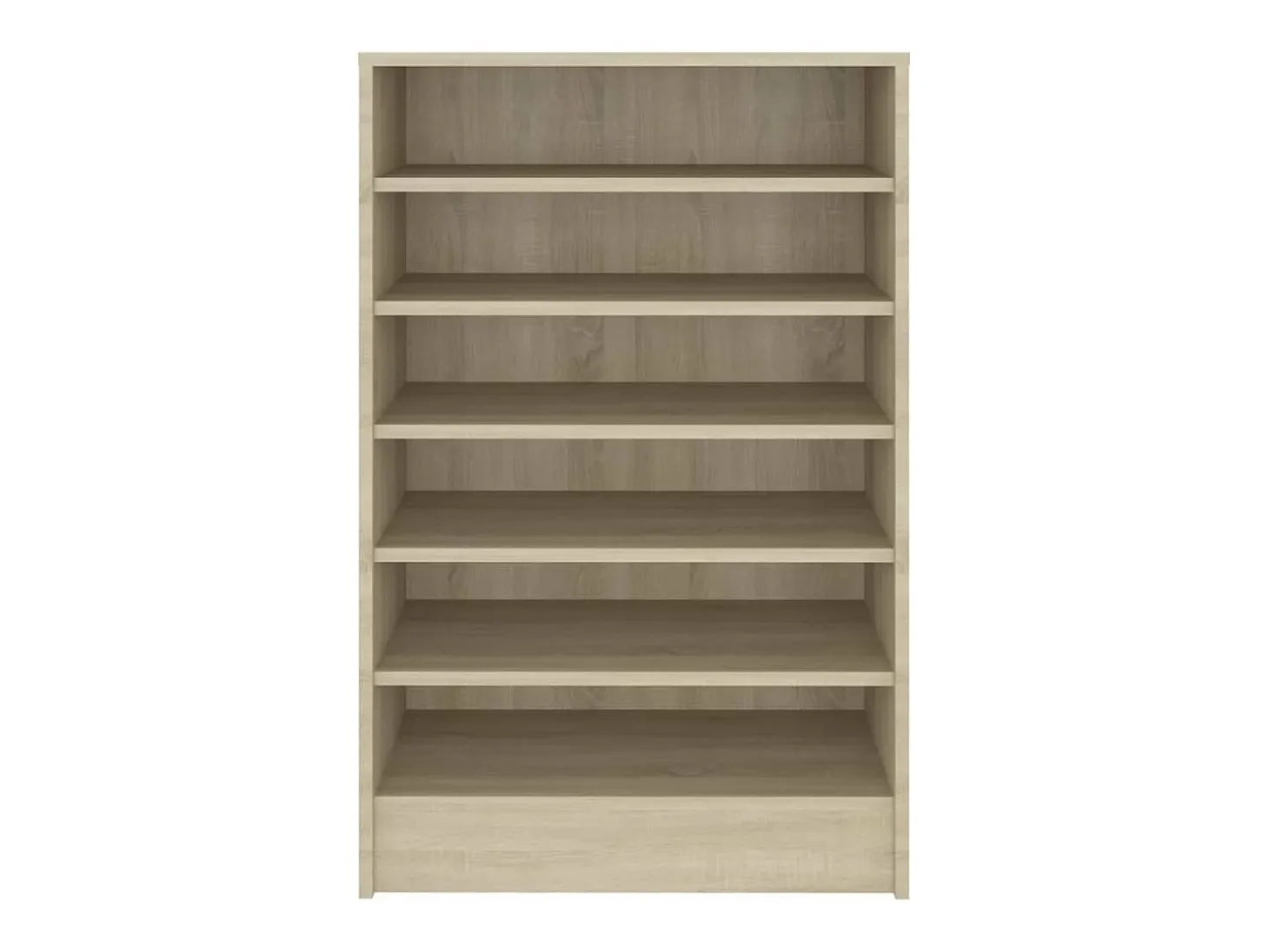 Zapatero de roble Sonoma 60x35x92 cm Madera de ingeniería