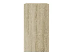 Zapatero de roble Sonoma 80x34x63 cm madera de ingeniería