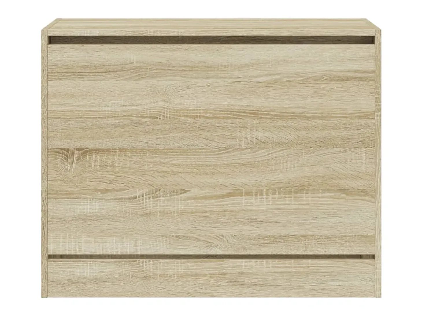 Zapatero de roble Sonoma 80x34x63 cm madera de ingeniería
