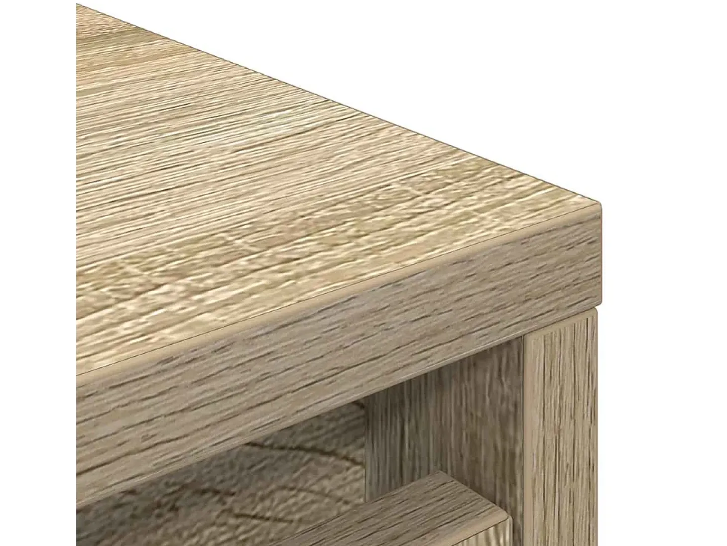 Zapatero de roble Sonoma 57x34x76 cm madera de ingeniería