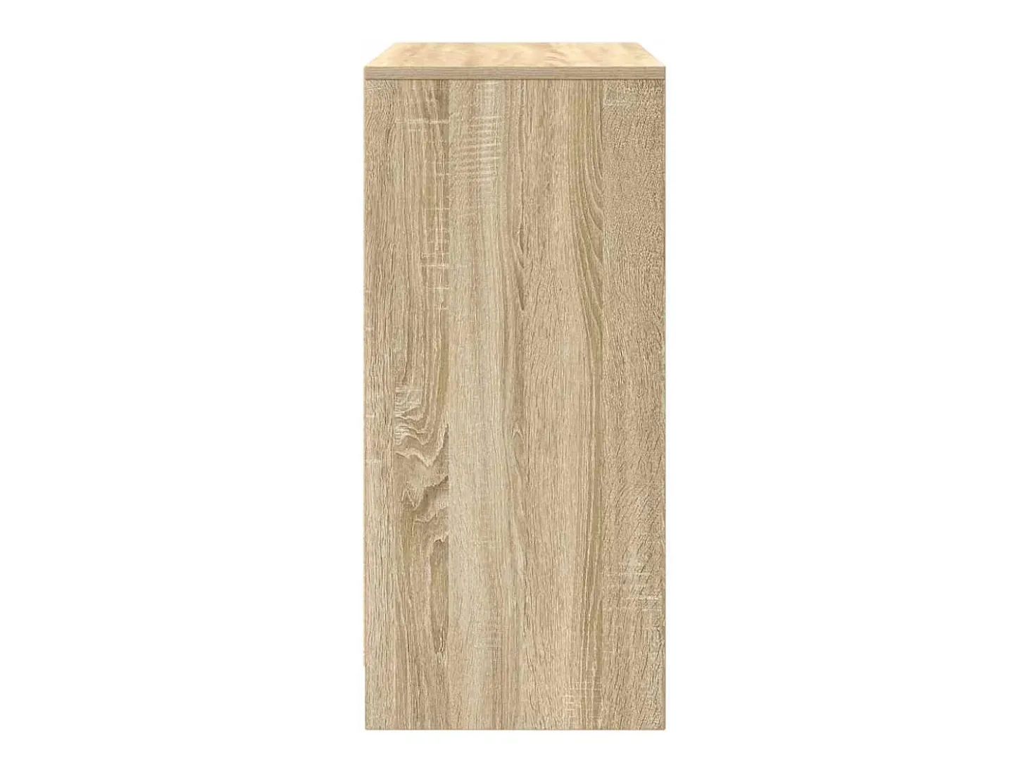 Zapatero de roble Sonoma 57x34x76 cm madera de ingeniería