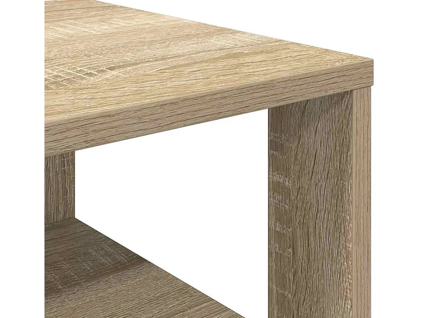 Zapatero de roble Sonoma 61x32x105cm madera de ingeniería