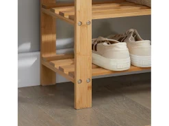 Zapatero, estantería para Zapatos de bambú 2 años de garantía, L50xP29xA45, FSR02-K-N SoBuy ES