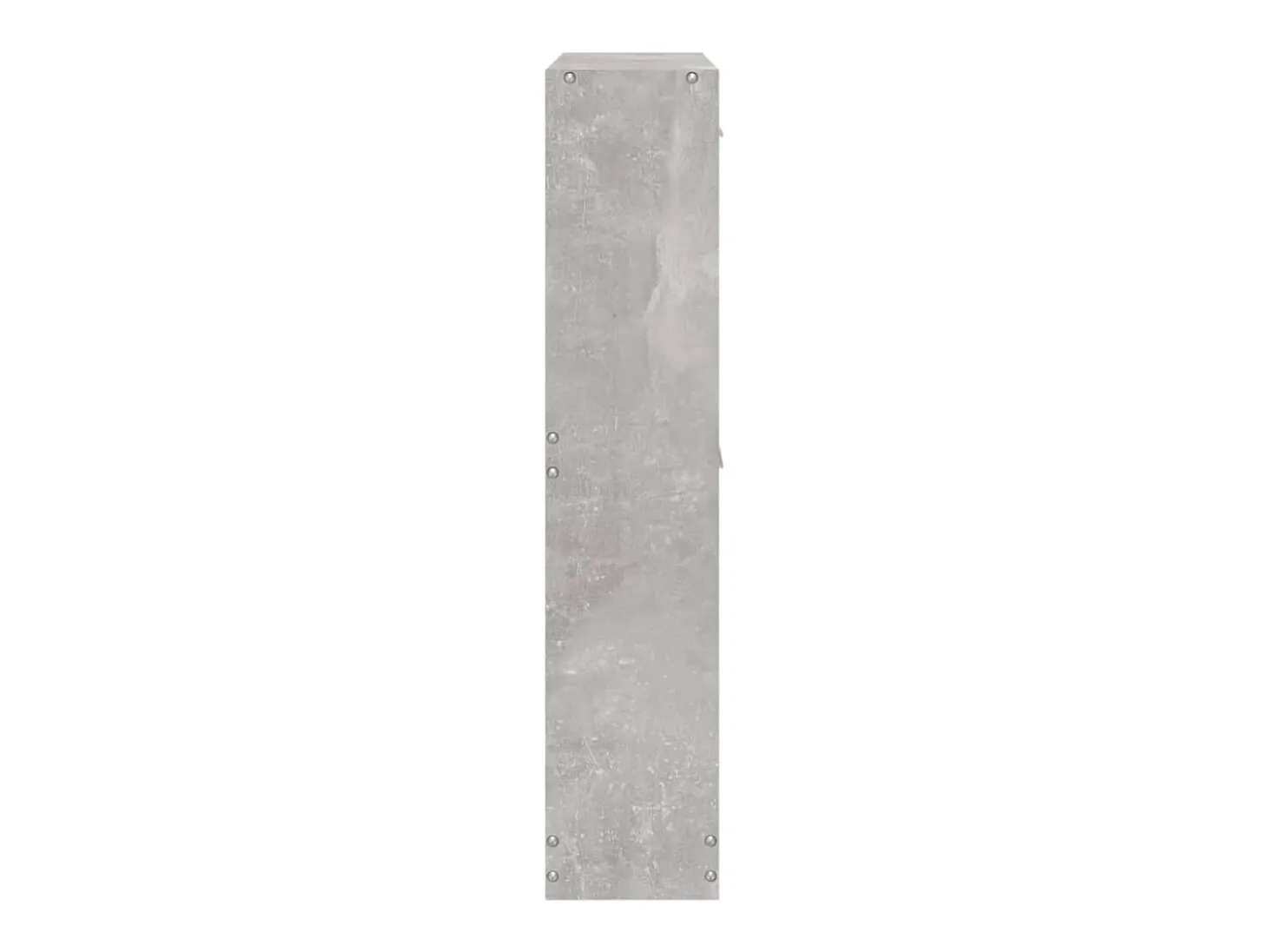 Zapatero gris hormigón 59x17x81 cm Madera de ingeniería
