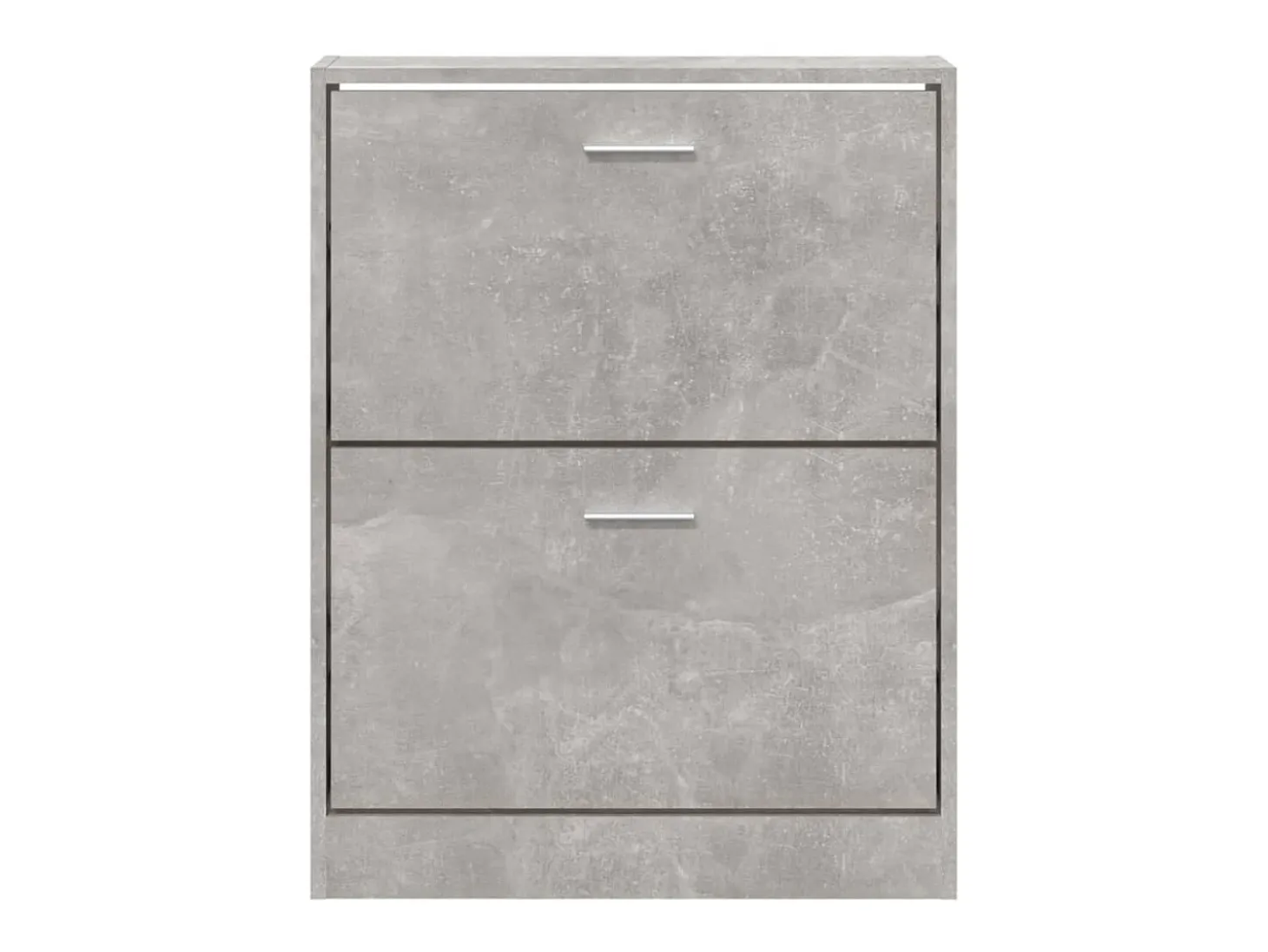 Zapatero gris hormigón 59x17x81 cm Madera de ingeniería