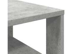 Zapatero gris hormigón 61x32x87,5 cm madera de ingeniería