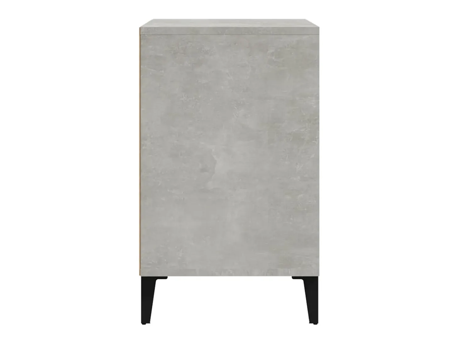 Zapatero gris hormigón 102x36x60 cm Madera de ingeniería