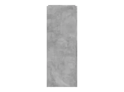 Zapatero gris hormigón 74,5x37,5x100 cm