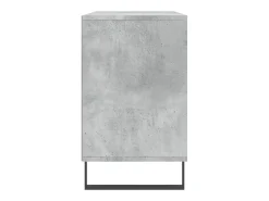 Zapatero gris hormigón 102x36x60 cm Madera de ingeniería