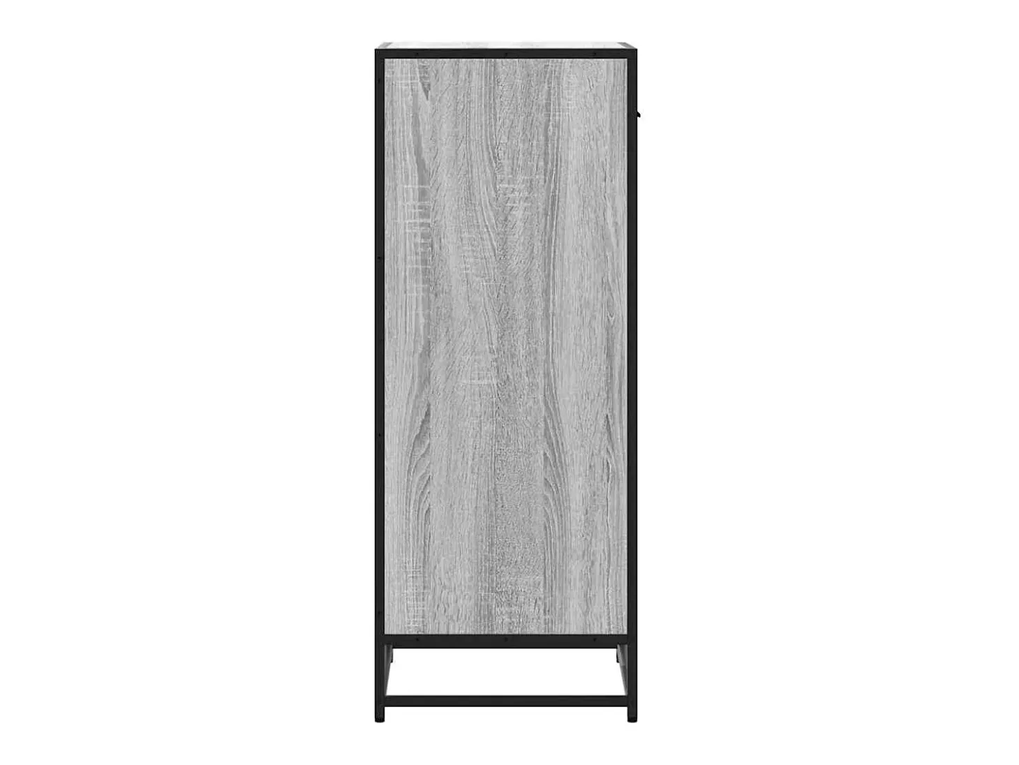 Zapatero gris Sonoma 48x38x97,5 cm madera de ingeniería