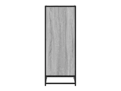 Zapatero gris Sonoma 48x38x97,5 cm madera de ingeniería