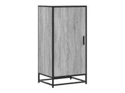 Zapatero gris Sonoma 48x38x97,5 cm madera de ingeniería