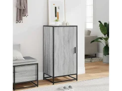 Zapatero gris Sonoma 48x38x97,5 cm madera de ingeniería