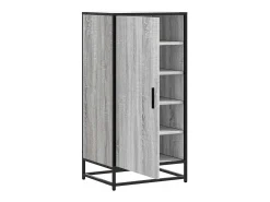 Zapatero gris Sonoma 48x38x97,5 cm madera de ingeniería