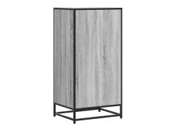 Zapatero gris Sonoma 48x38x97,5cm madera de ingeniería