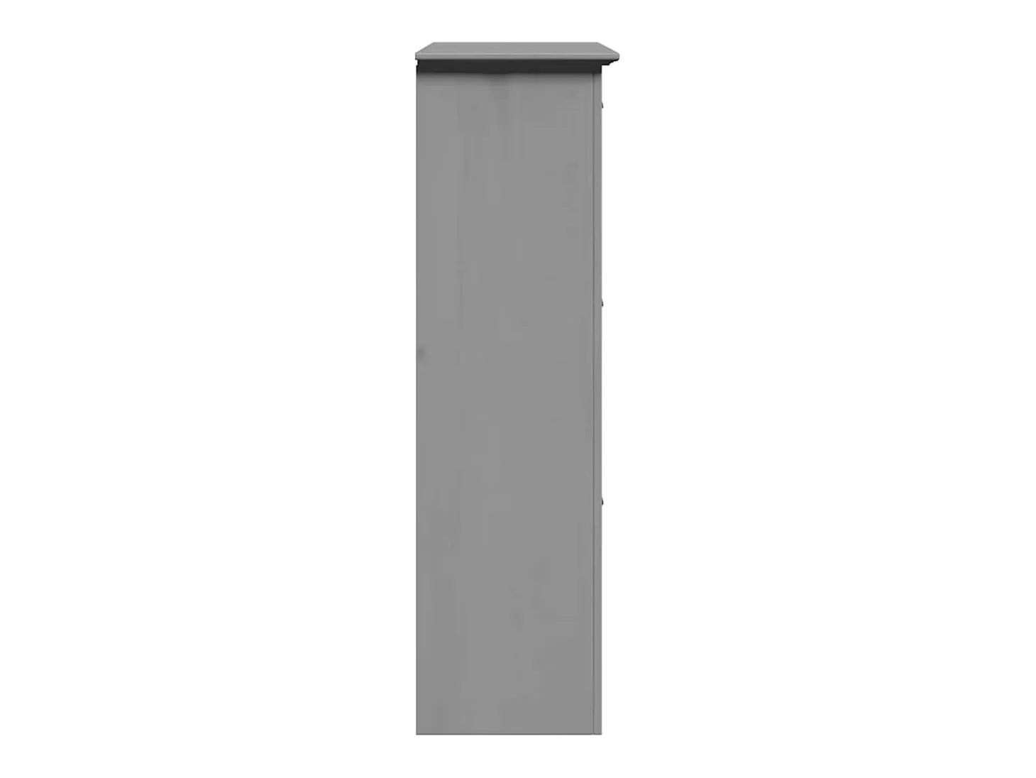 Zapatero gris 80x35x118 cm