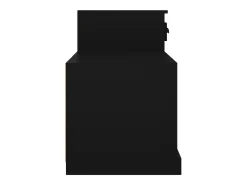 Zapatero negro 100x42x60 cm madera contrachapada