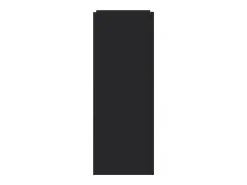Zapatero negro 52x37,5x100 cm madera contrachapada