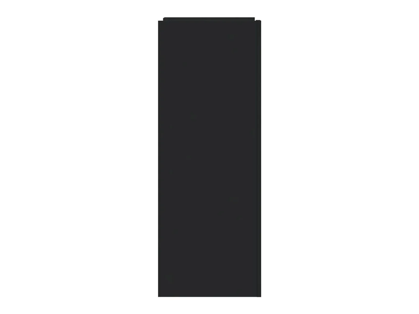 Zapatero negro 52x37,5x100 cm madera contrachapada