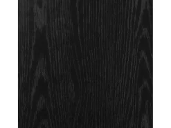 Zapatero negro 80x30x98 cm madera de ingeniería