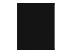 Zapatero negro 75x35x45 cm Madera de ingeniería