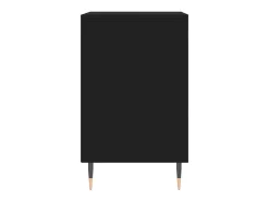 Zapatero negro 102x36x60 cm Madera contrachapada