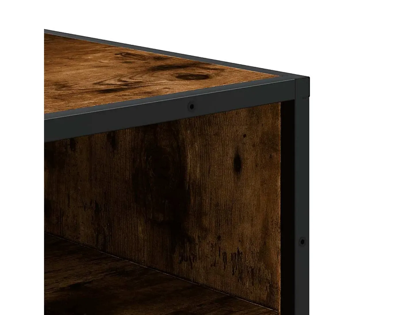 Zapatero roble ahumado 48x38x97,5 cm madera de ingeniería