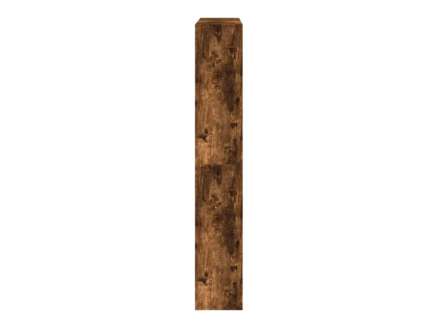 Zapatero roble ahumado 80x21x125,5 cm madera de ingeniería