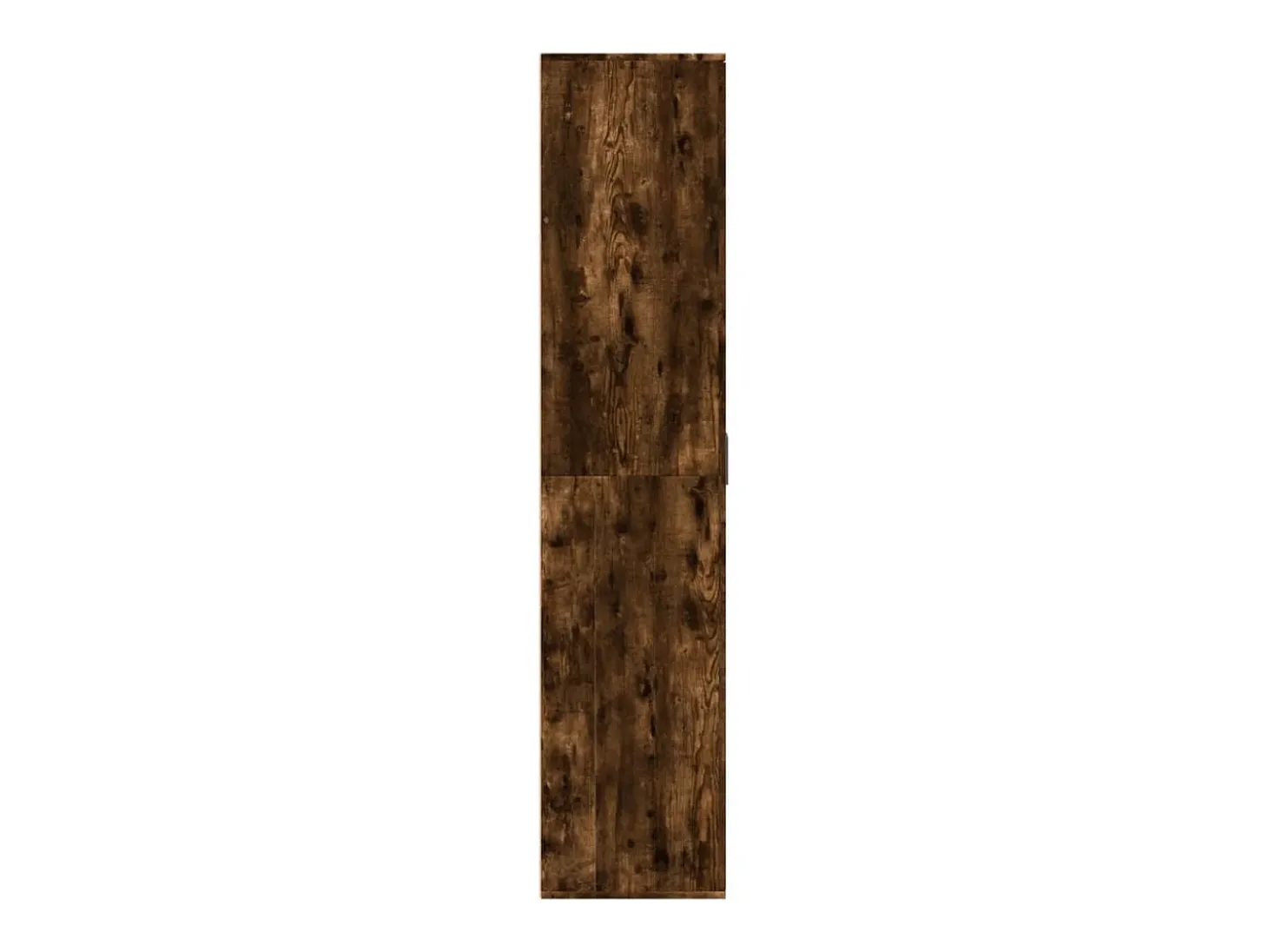 Zapatero roble ahumado 80x39x178 cm madera de ingeniería
