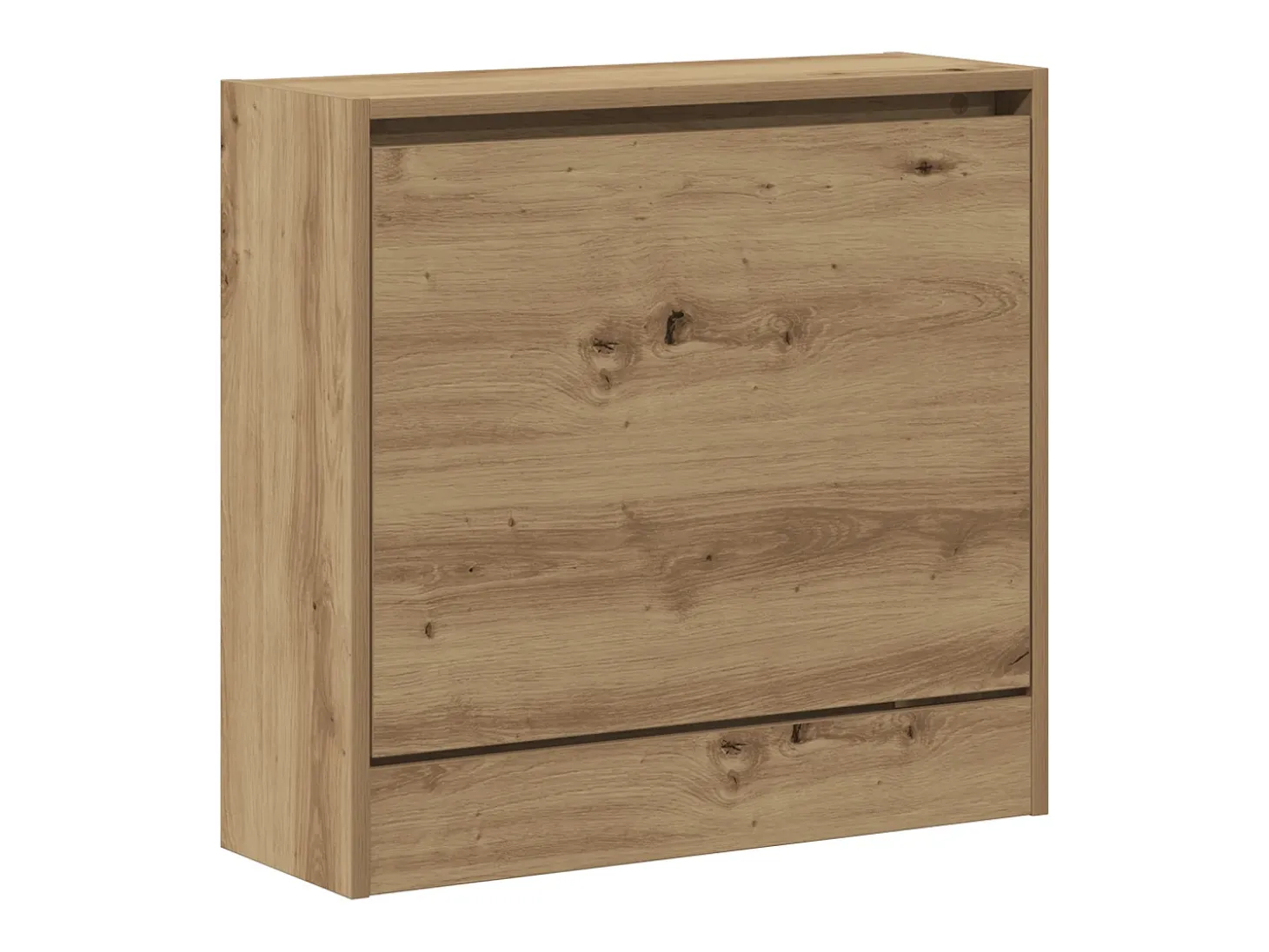 Zapatero Roble artesano 60x21x57 cm Madera de ingeniería