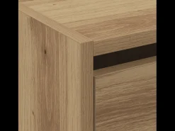 Zapatero Roble artesano 60x21x57 cm Madera de ingeniería