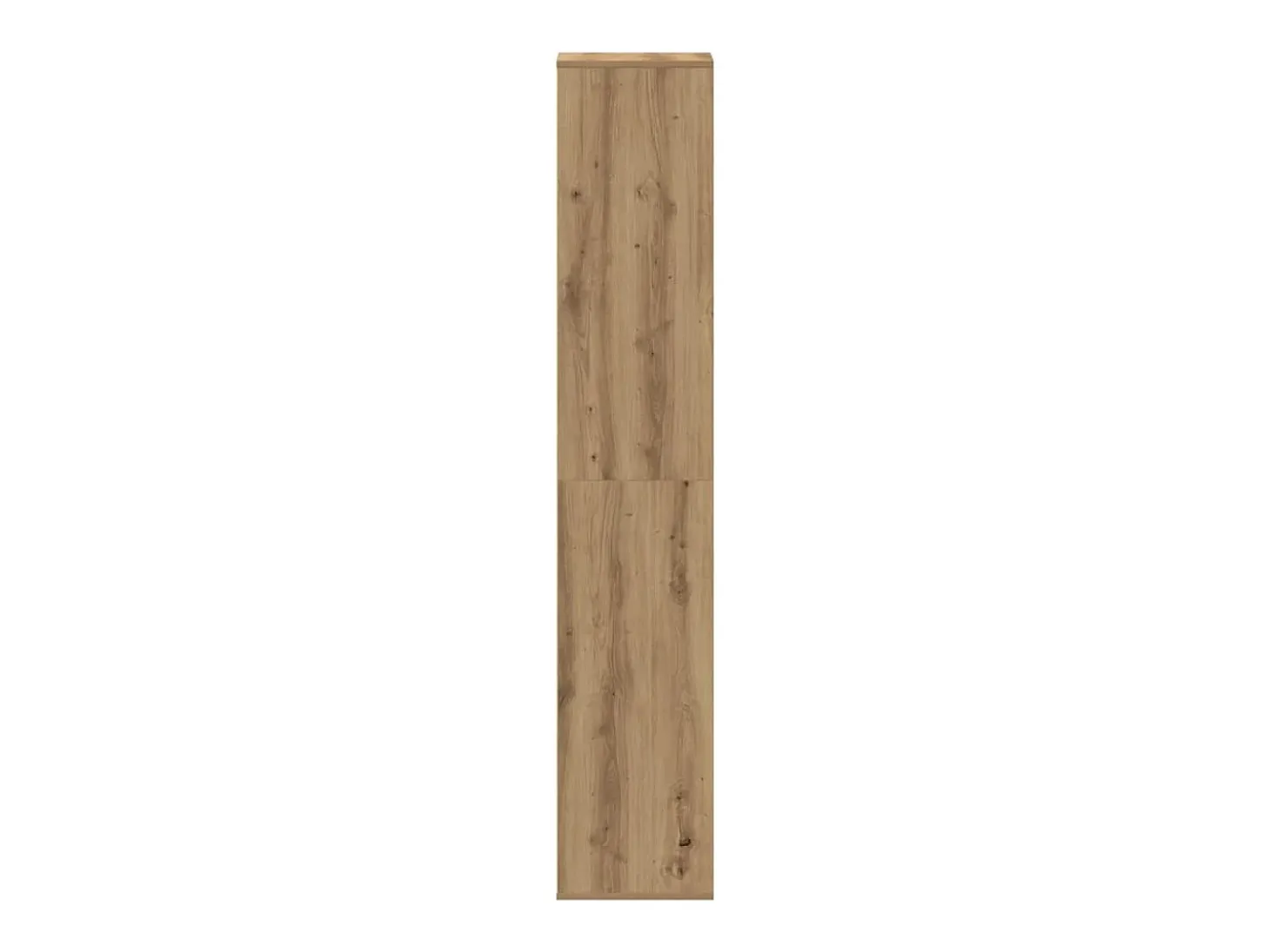 Zapatero roble craft 54x34x183cm madera de ingeniería