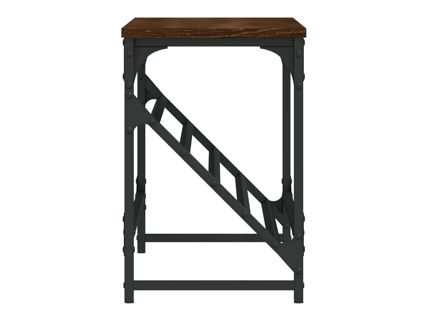 Zapatero roble marrón 90x30x45 cm madera de ingeniería