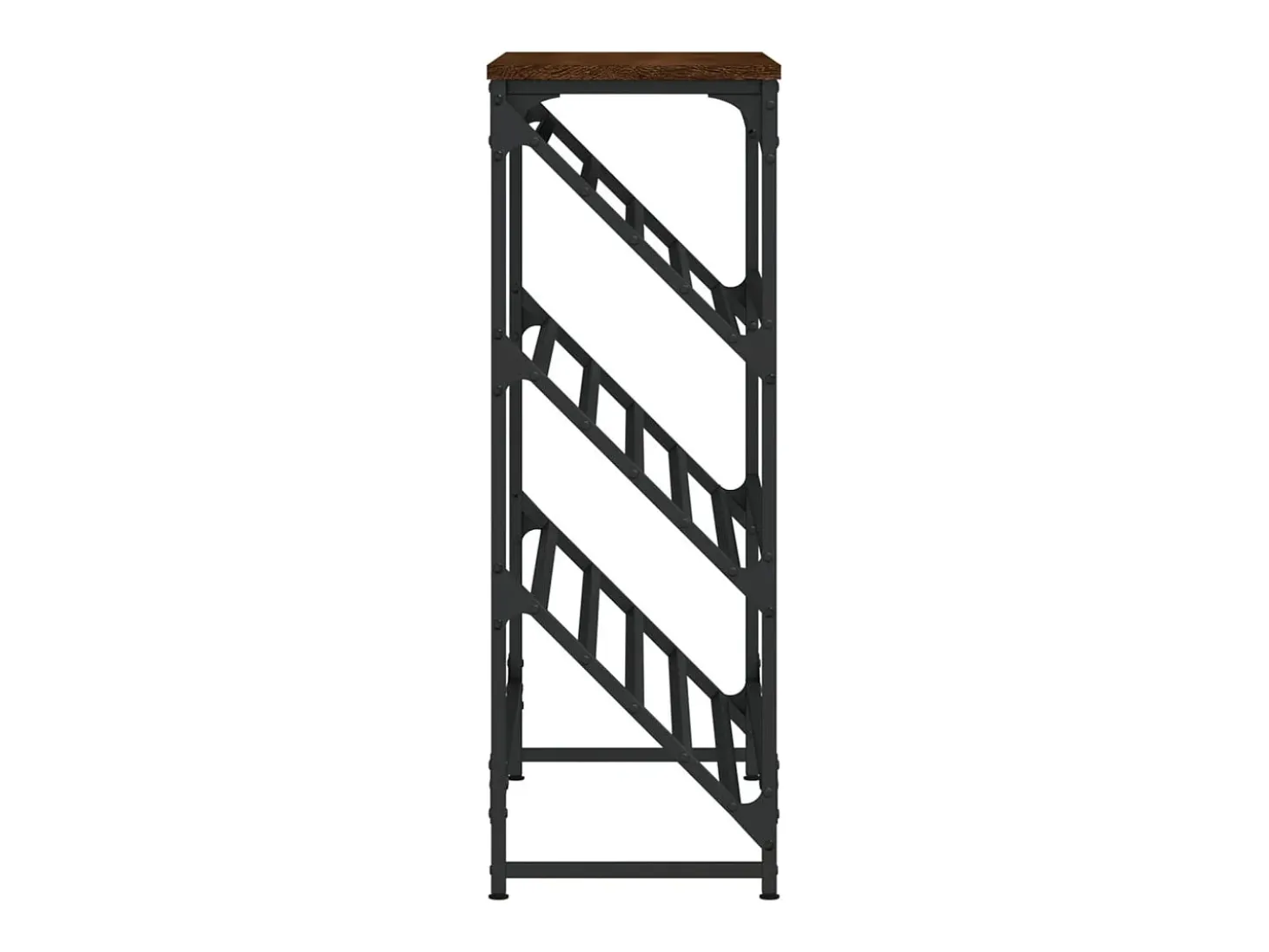 Zapatero roble marrón 90x30x85 cm madera de ingeniería