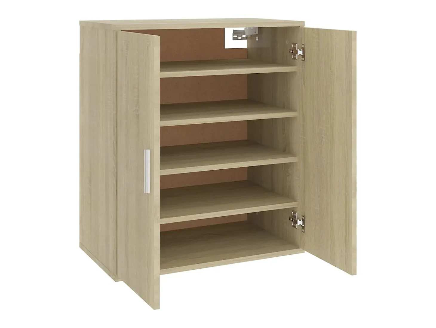 Zapatero roble Sonoma 60x35x70 cm Madera de ingeniería