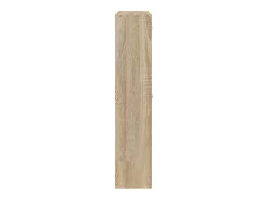 Zapatero Roble 59x17x81 cm Madera de ingeniería