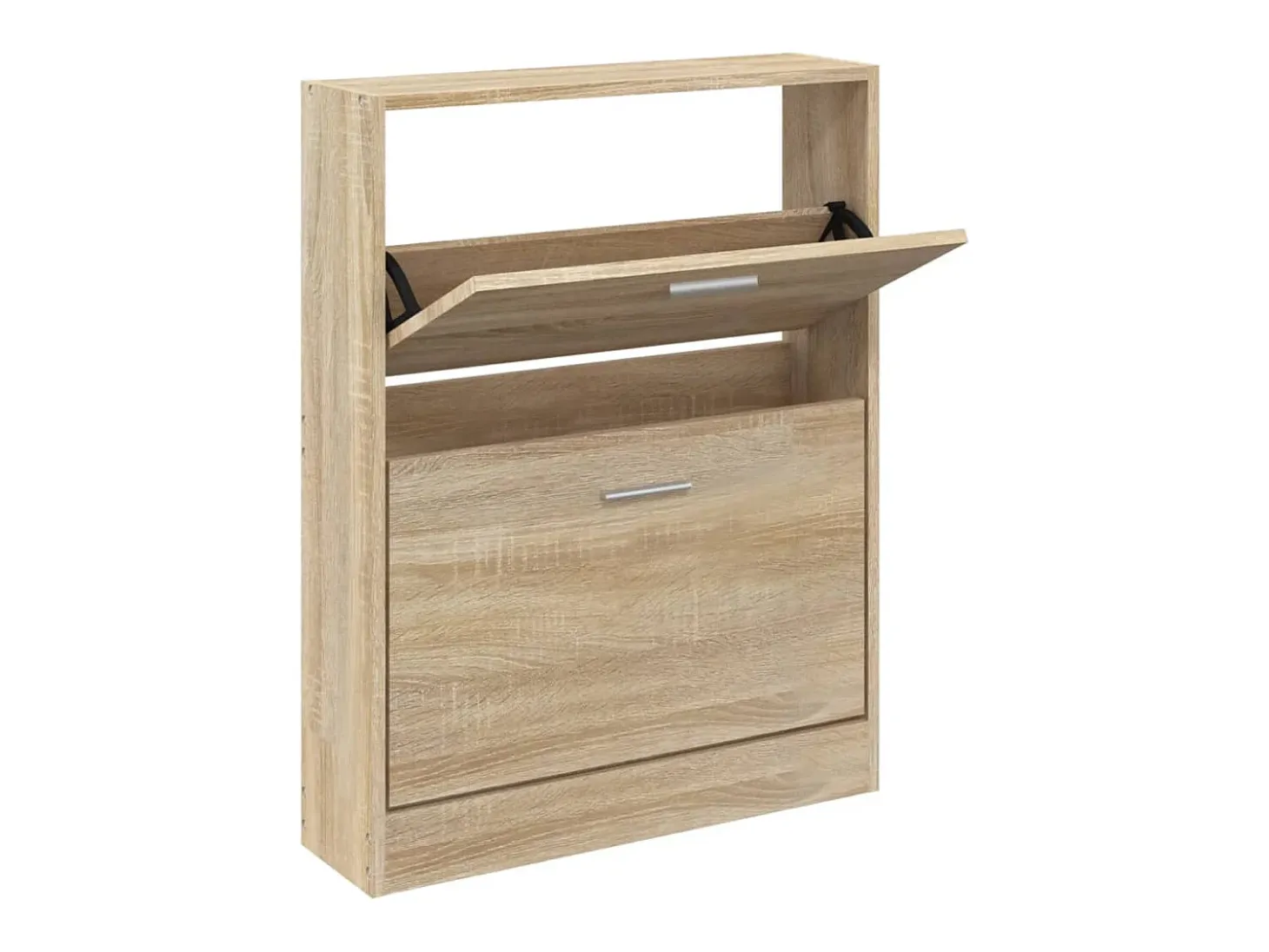 Zapatero Roble 59x17x81 cm Madera de ingeniería
