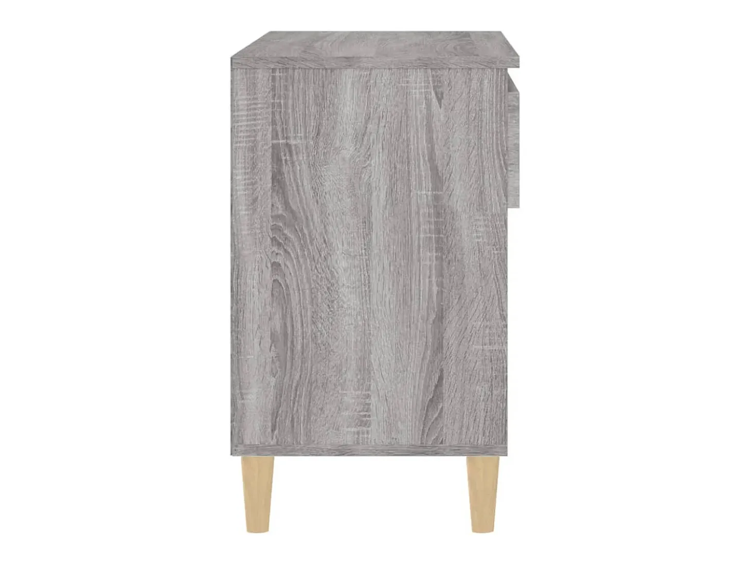 Zapatero Sonoma gris 70x36x60 cm madera de ingeniería