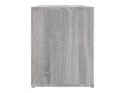 Zapatero Sonoma Gris 100x35x45 cm Madera de Ingeniería