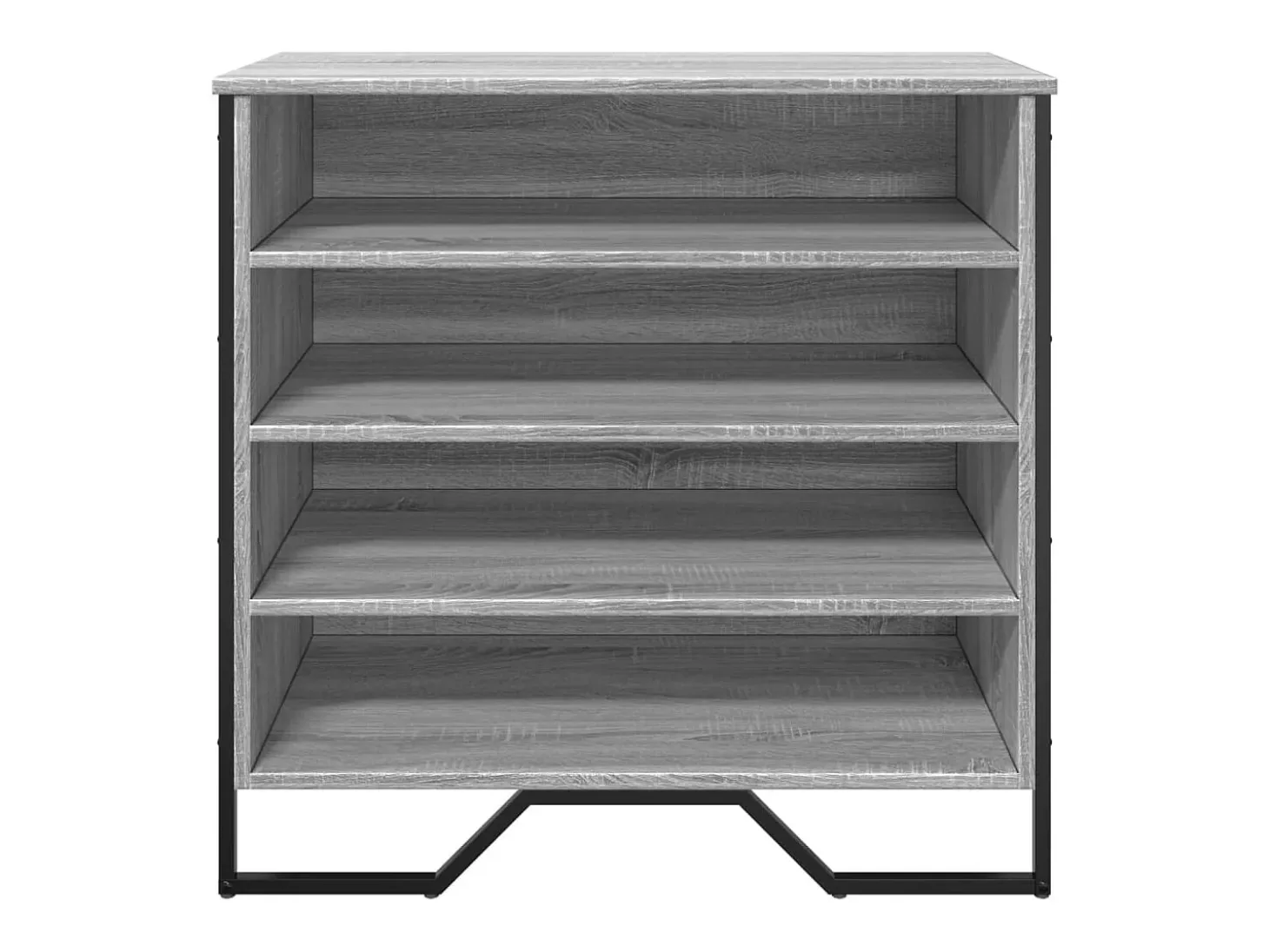 Zapatero Sonoma gris 80x38x78 cm madera de ingeniería